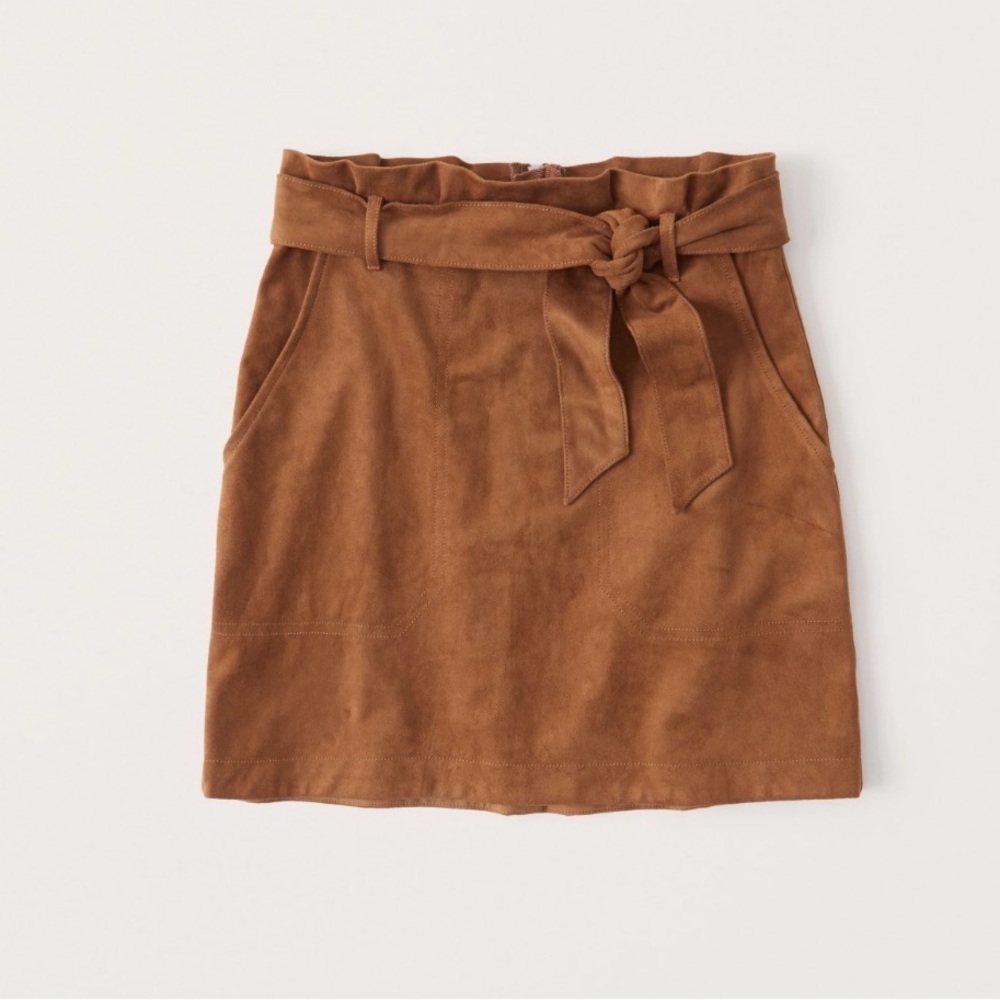 Abercrombie & Fitch Tan Mini Skirt